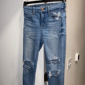 American Eagle Distressed Skinny Jeans